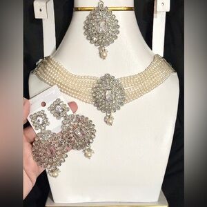 Pakistani/Indian choker necklace set